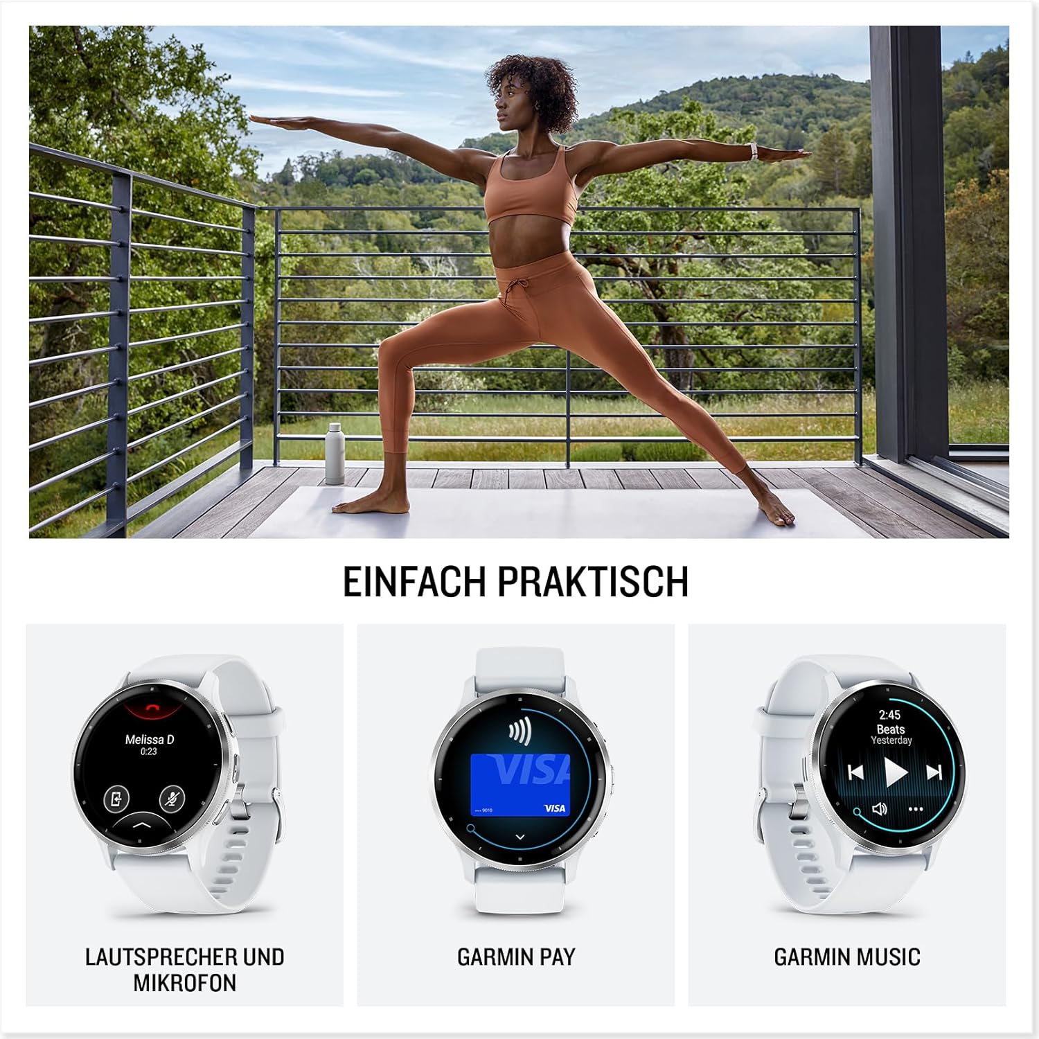 Thumbnail 3 de Garmin renewed Venu 3S GPS smartwatch (41mm) – AMOLED touchscreen, health & fitness features
