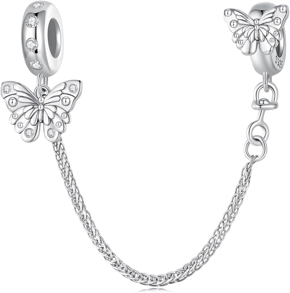Detalle de NINGAN 925 Sterling Silber Charm 1,09 cm