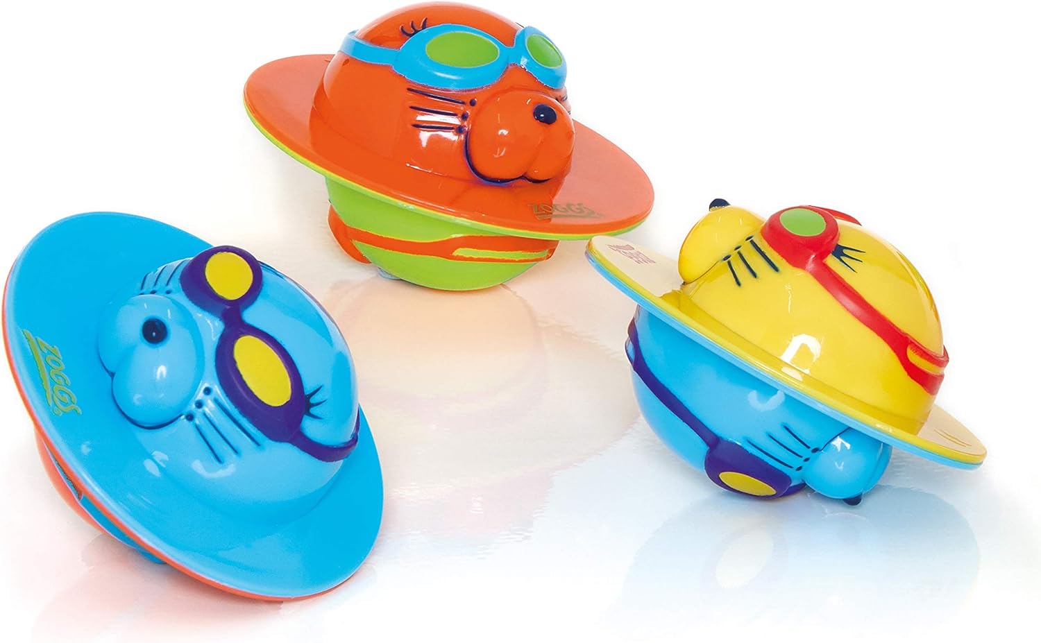 Thumbnail 4 de Zoggs Seal Flips Pool Toys — 4 Floating Toys for Confidence in Water (3 Months+)
