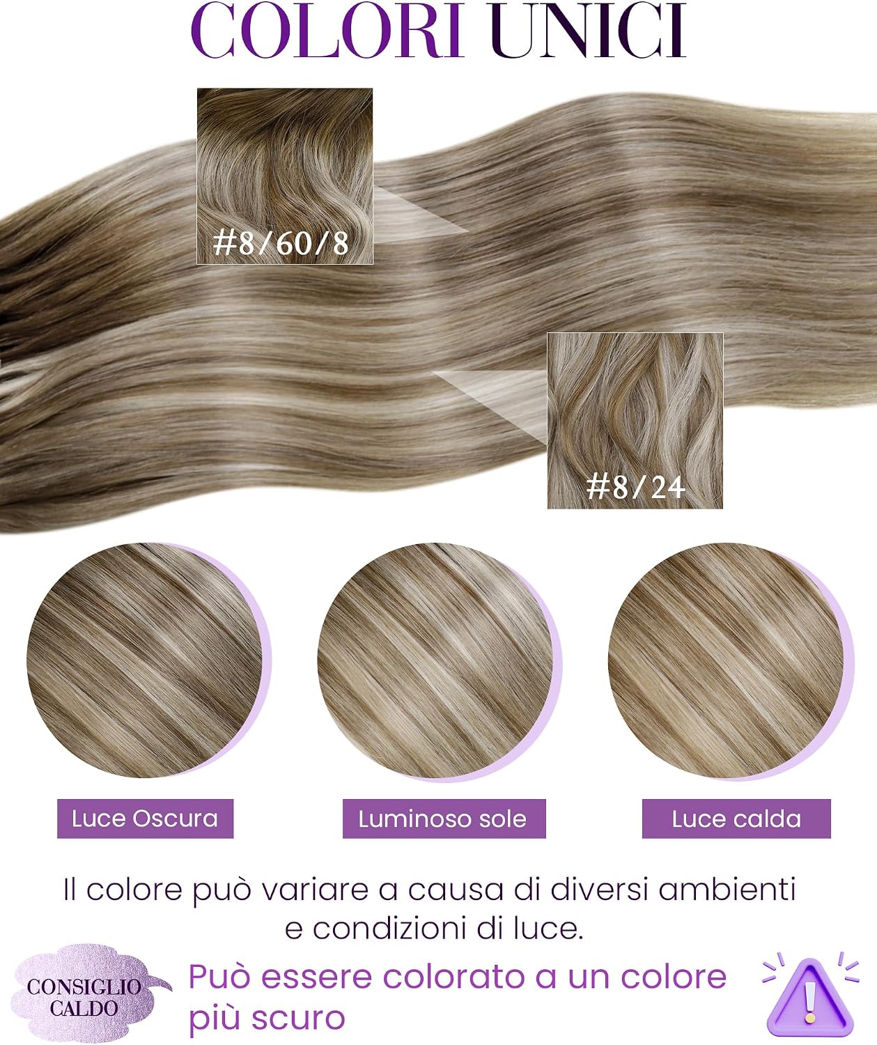 Detalle 2 de LaaVoo extension microring capelli #p8/24 50g