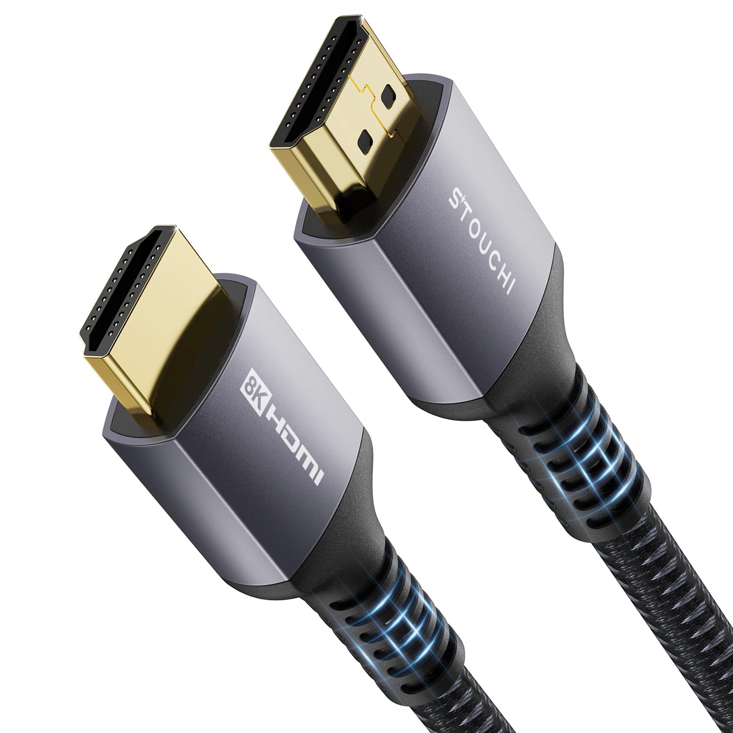 Detalle de Stouchi 8K HDMI 2.1a Cable for Soundbar (5FT) with eARC/ARC, Dolby Atmos & DTS:X