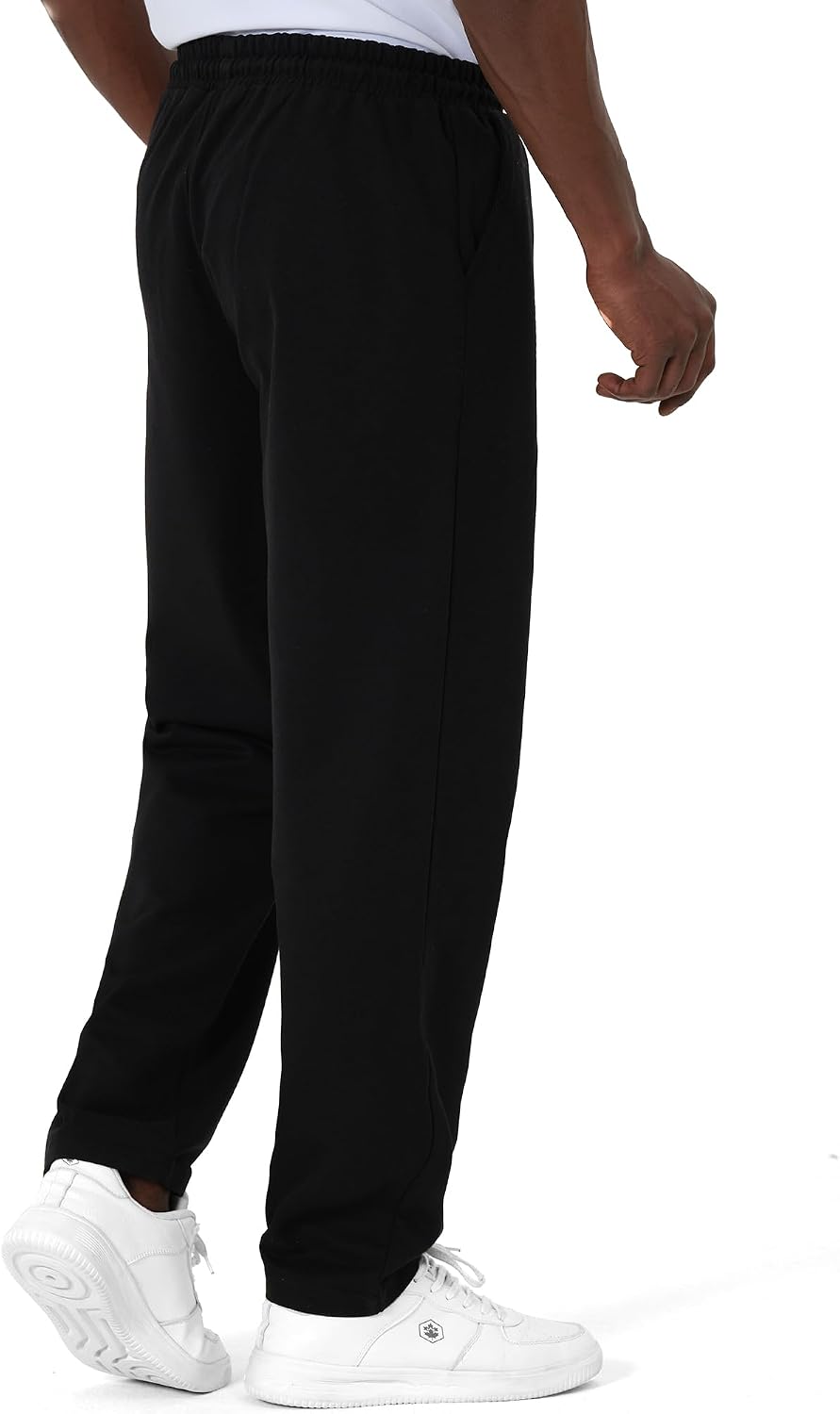 Detalle de ROSS CAMP Pantaloni da Jogging da Uomo: pantaloni sportivi in cotone, versatile e confortevoli