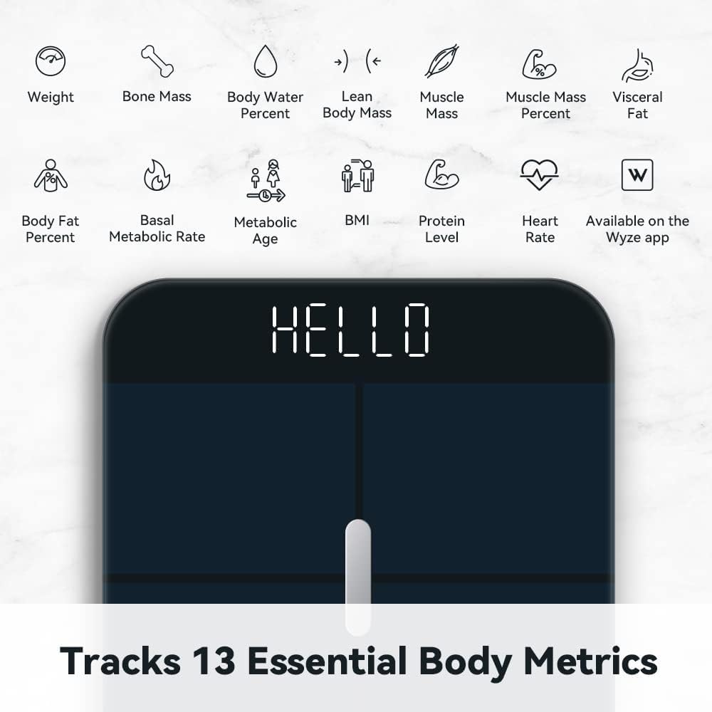 Detalle de Wyze Smart Scale X 400 lb digital scale ⚖