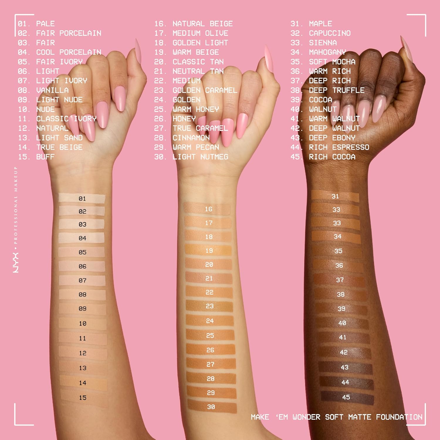 Thumbnail 6 de NYX Professional Makeup Liquid Foundation 24HR