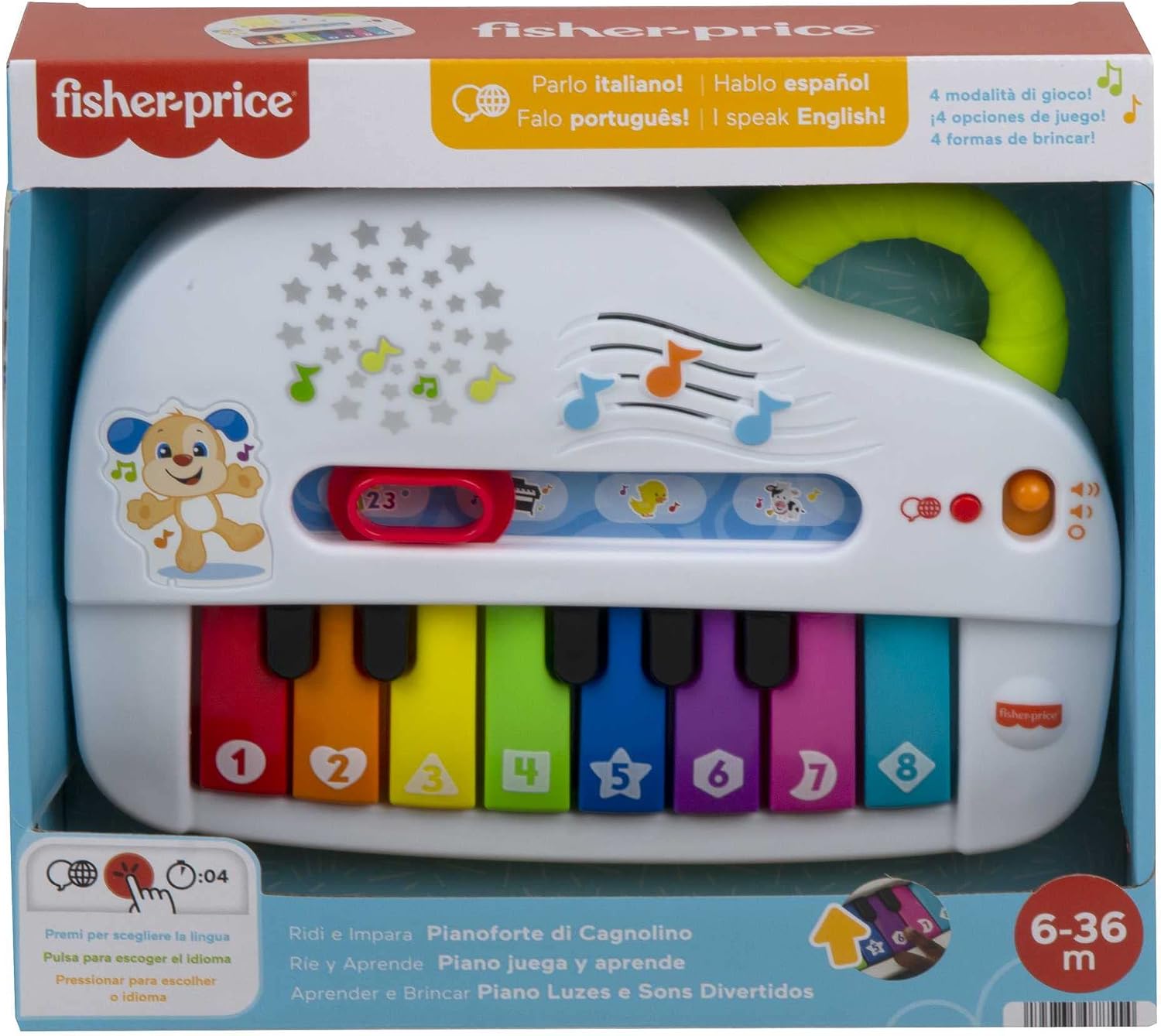 Thumbnail 6 de Fisher-Price Pianoforte Cagnolino 6 mesi 🎹