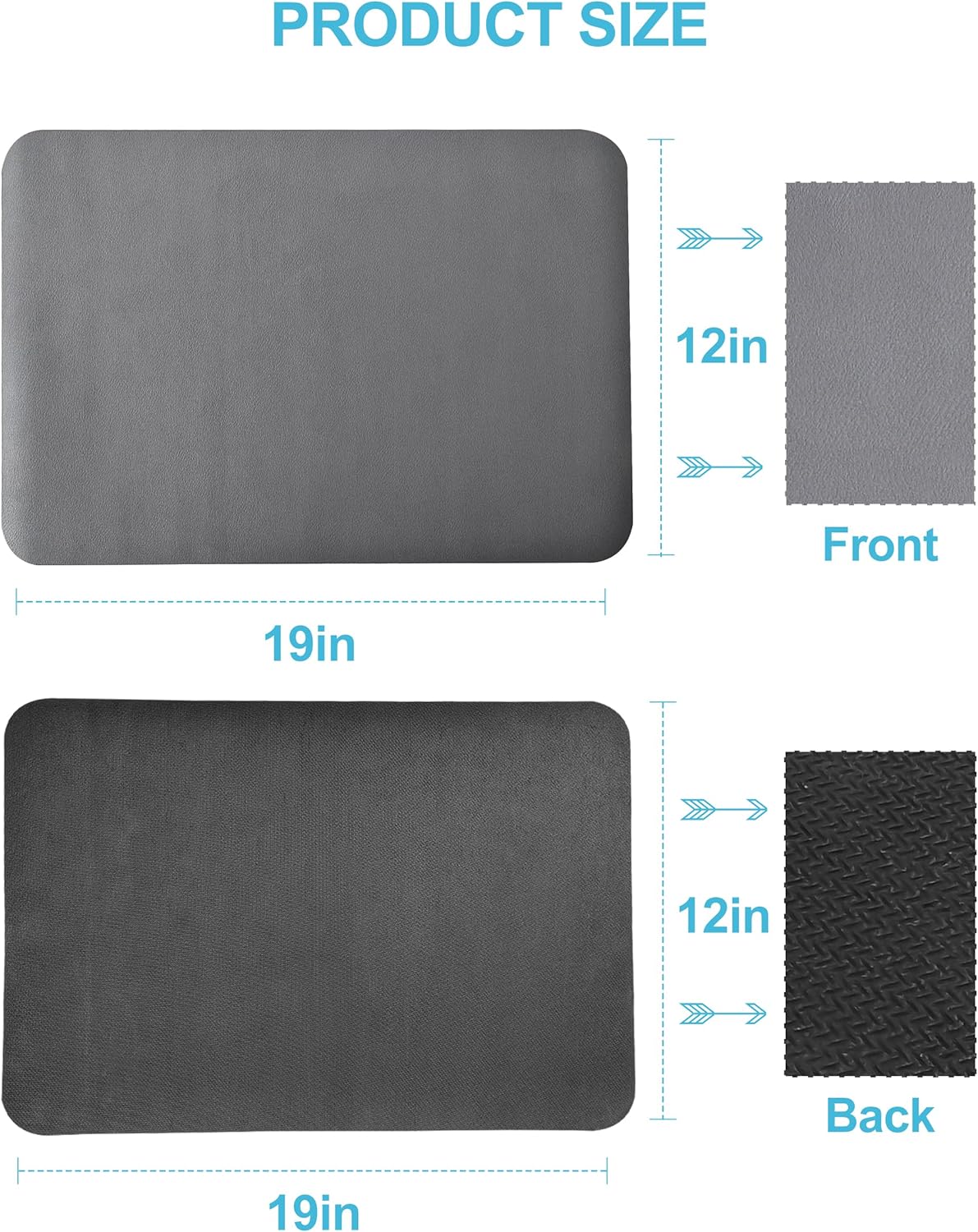 Thumbnail 6 de Dish Drying Mat 12"x19" for Counter 🧽
