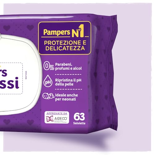 Detalle de Pampers Progressi Salviette Umidificate Neonato/Bambino, 810 Unità