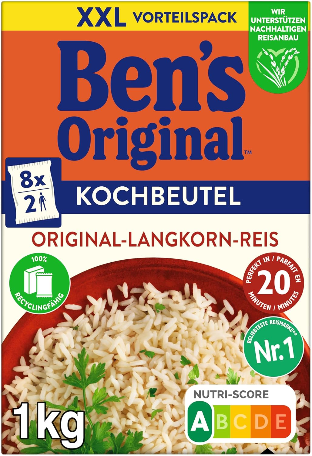 Detalle 2 de BEN'S ORIGINAL Original-Langkorn-Reis 6x1kg đ