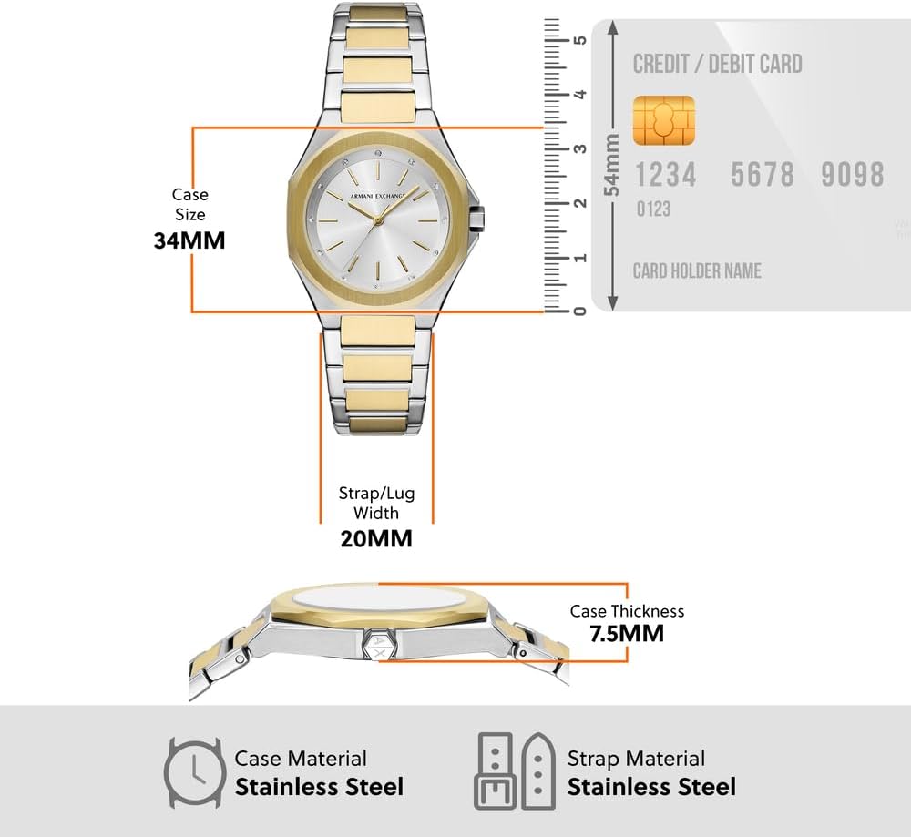 Thumbnail 5 de Armani Exchange Orologio donna 34 mm