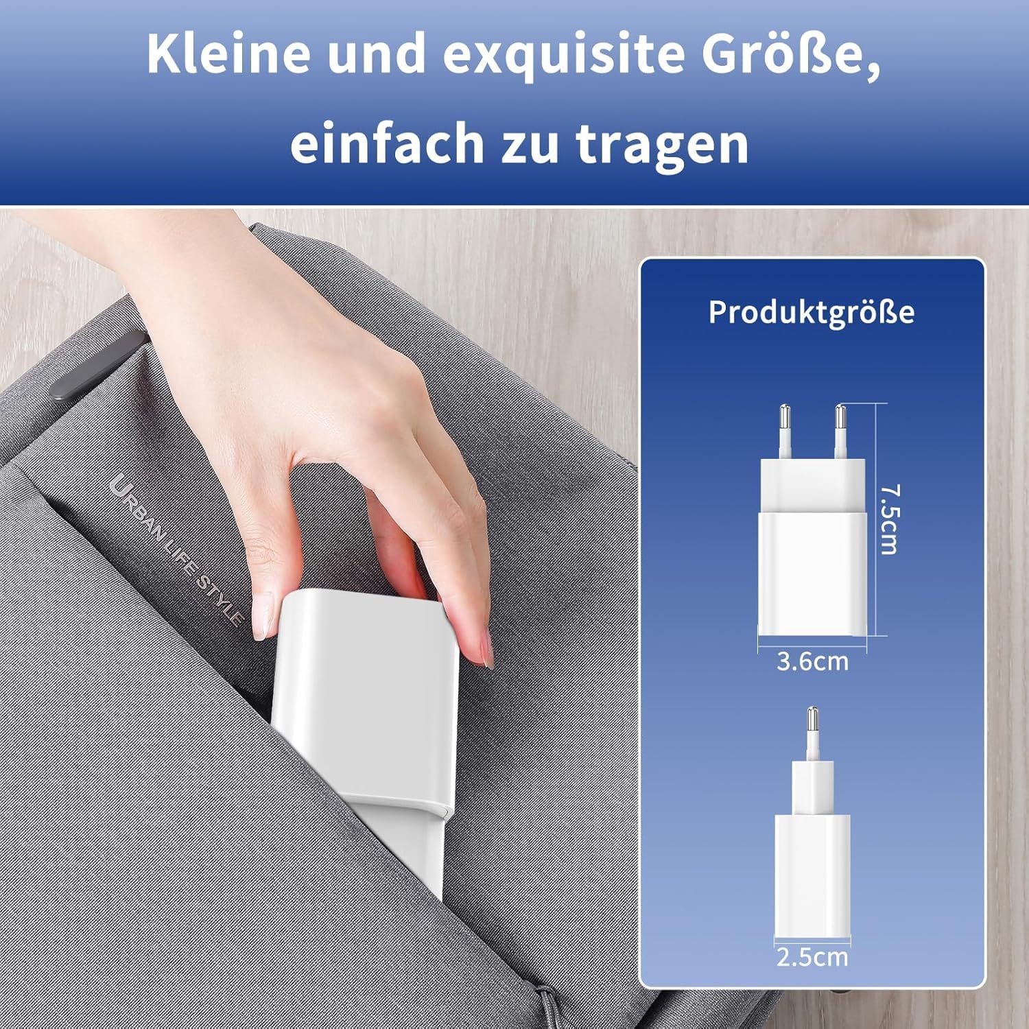 Thumbnail 4 de 4er Pack USB Ladegerät 2,0 A 📱