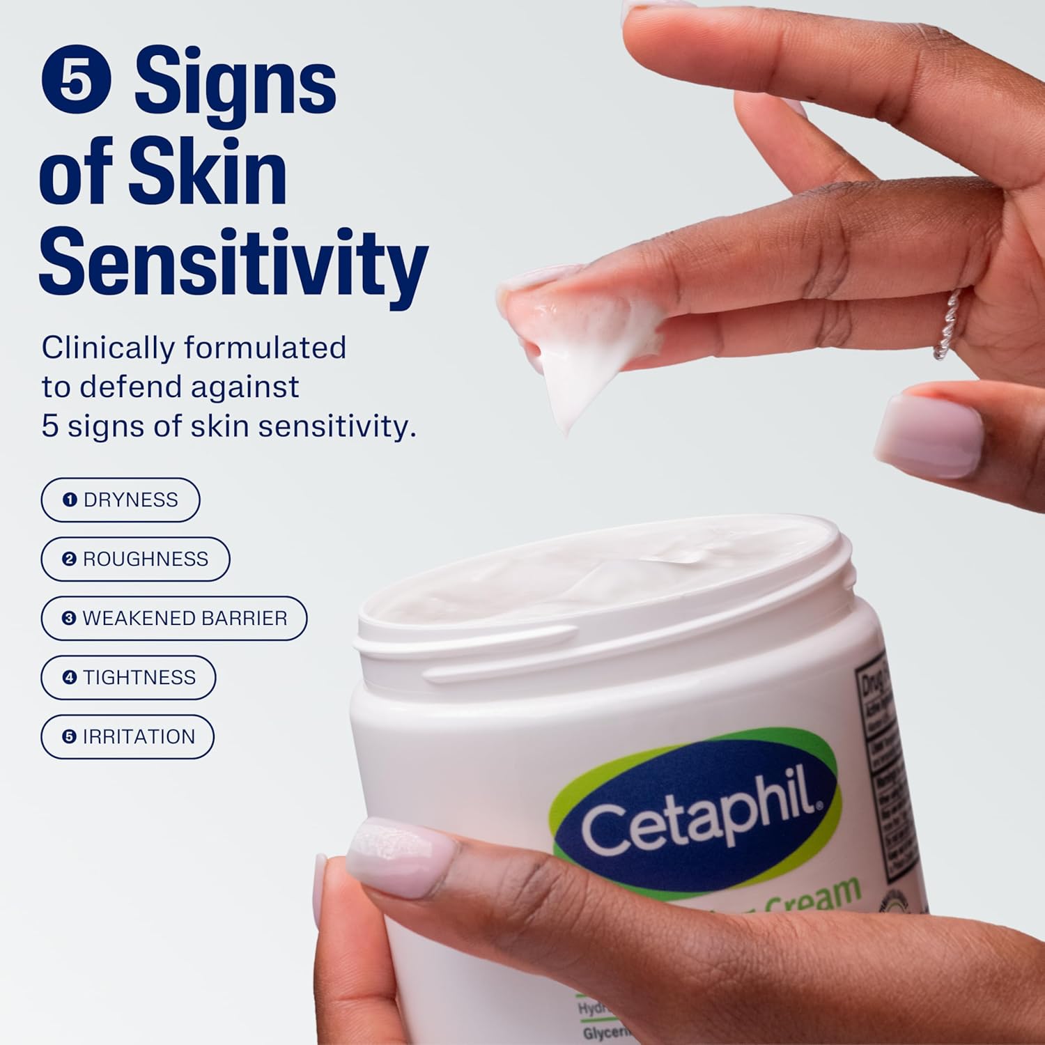 Thumbnail 1 de Cetaphil Face & Body Moisturizer Hydrating Moisturizing Cream (Fragrance-Free) for Dry to Very Dry, Sensitive Skin