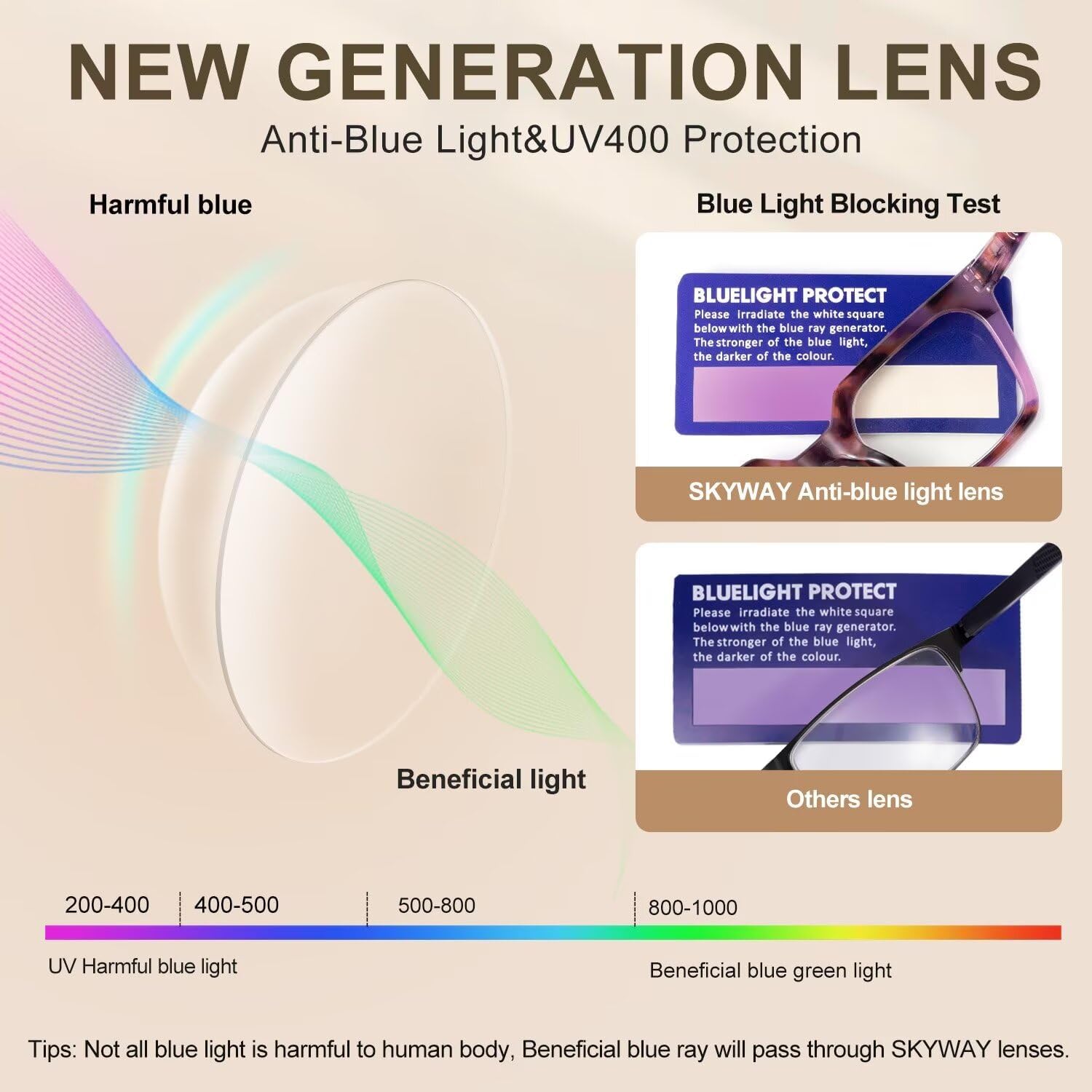 Detalle 1 de SKYWAY blue light reading glasses