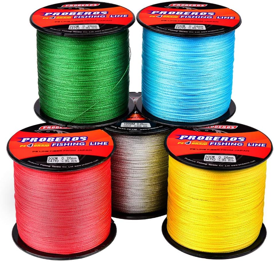 Thumbnail 4 de BAIKALBASS Braided Fishing Line, 4-Strand