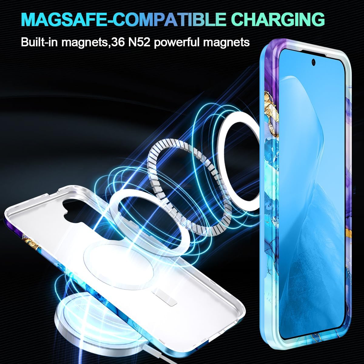 Thumbnail 2 de Casetego Galaxy S25 FE Case Marble