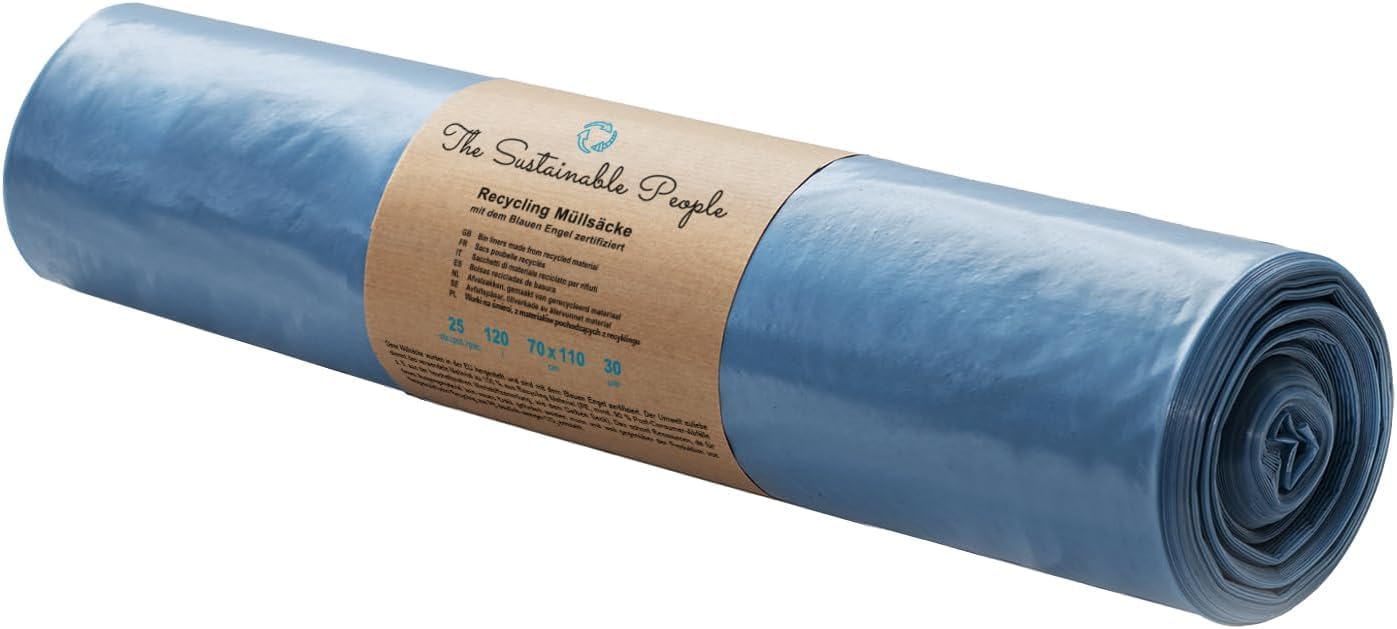 Thumbnail 6 de TSP Schwerlast Müllsäcke 240L – 10er Rolle, Blauer Engel, 70 μm, 1000×1250 mm