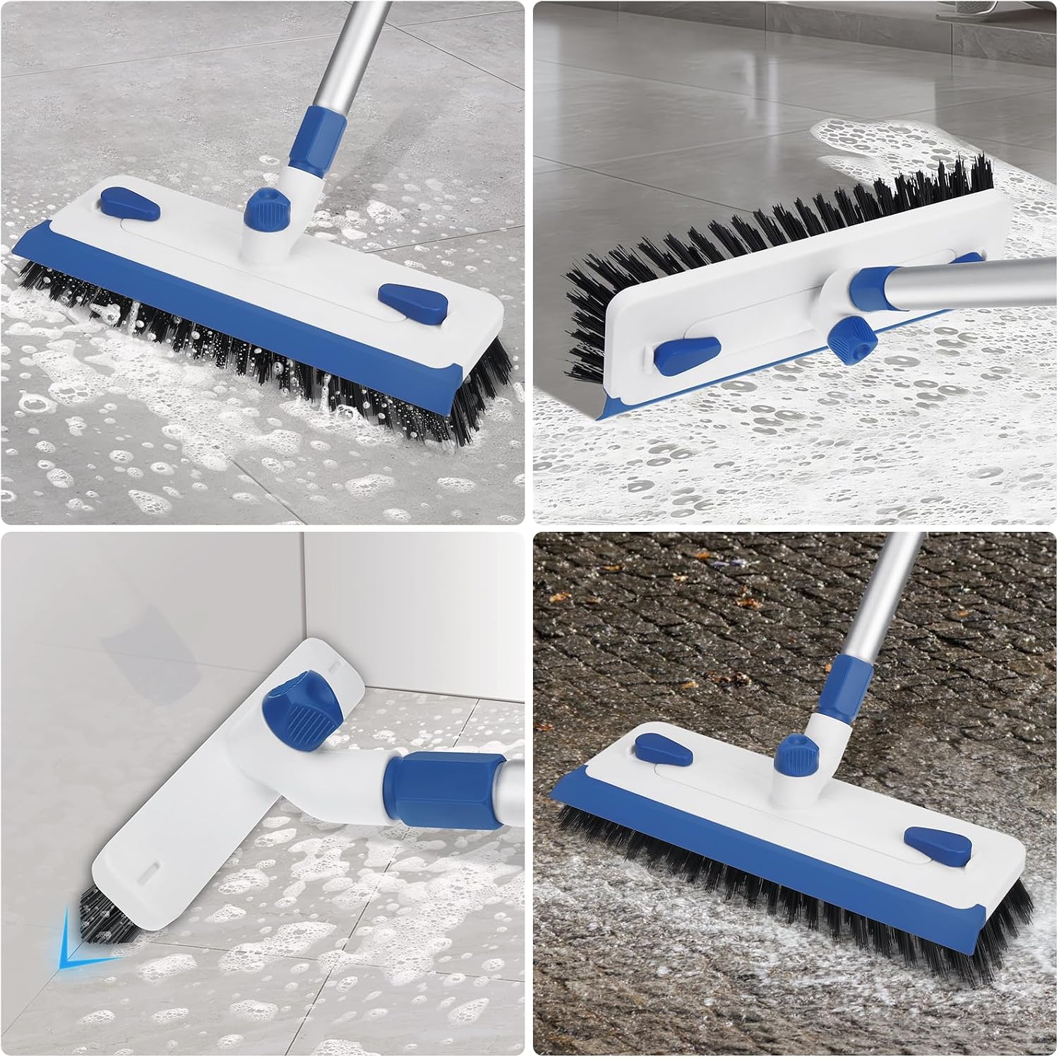 Thumbnail 6 de Qaestfy Floor Scrub Brush 55'' 3 in 1