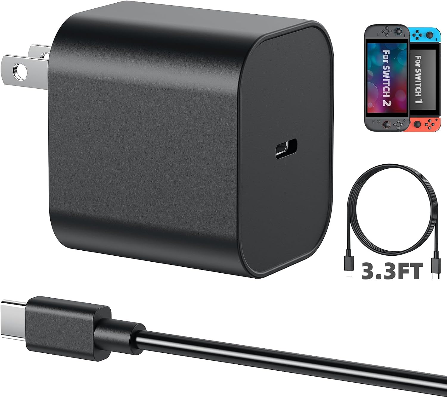 Detalle de Switch 2 Charger 60W AC Adapter