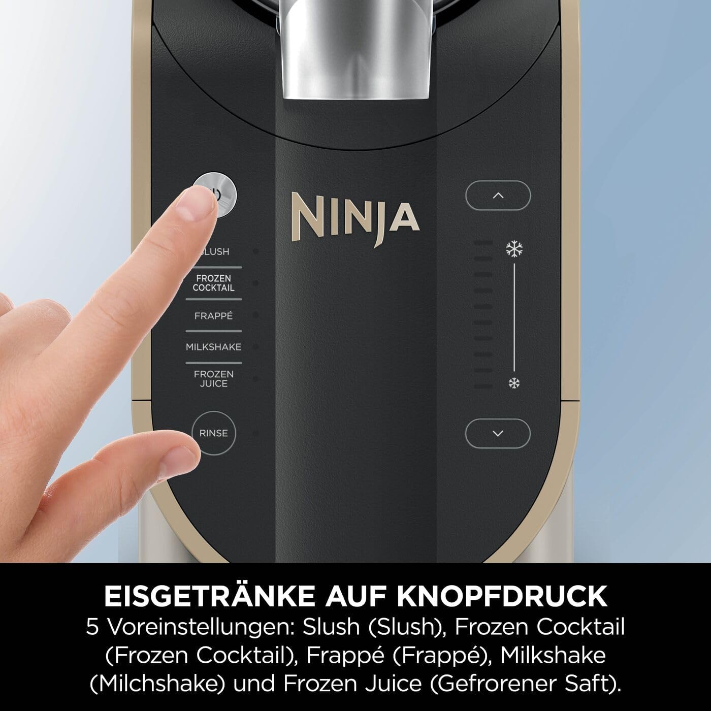 Thumbnail 4 de Ninja SLUSHi Maschine FS301EUSTGD – Stone Gold für Slush, Frozen Drinks & Milkshakes