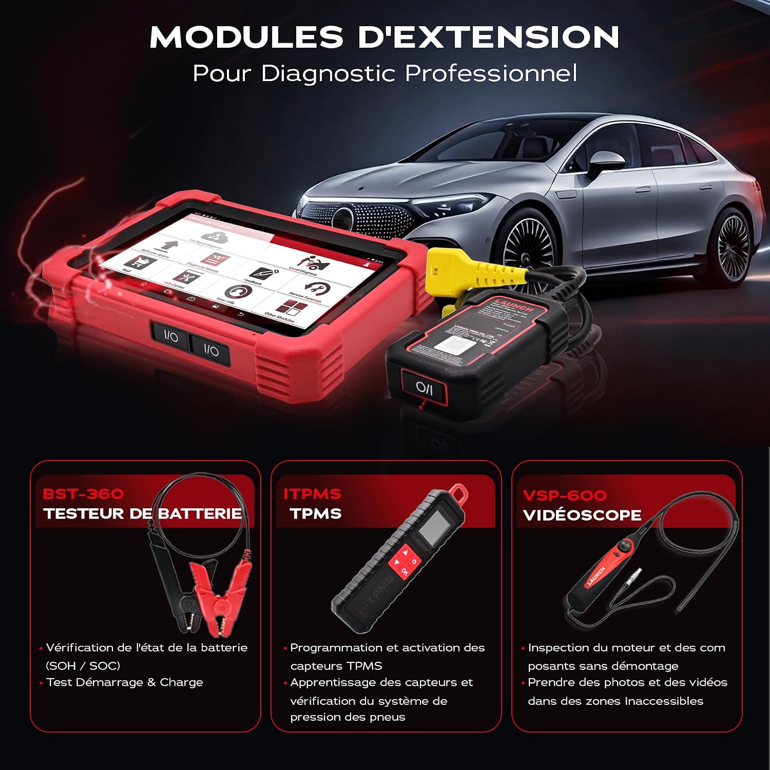 Thumbnail 4 de LAUNCH CRP919MAXBT OBD2-diagnosescanner XUJX431PROV5 met Bluetooth