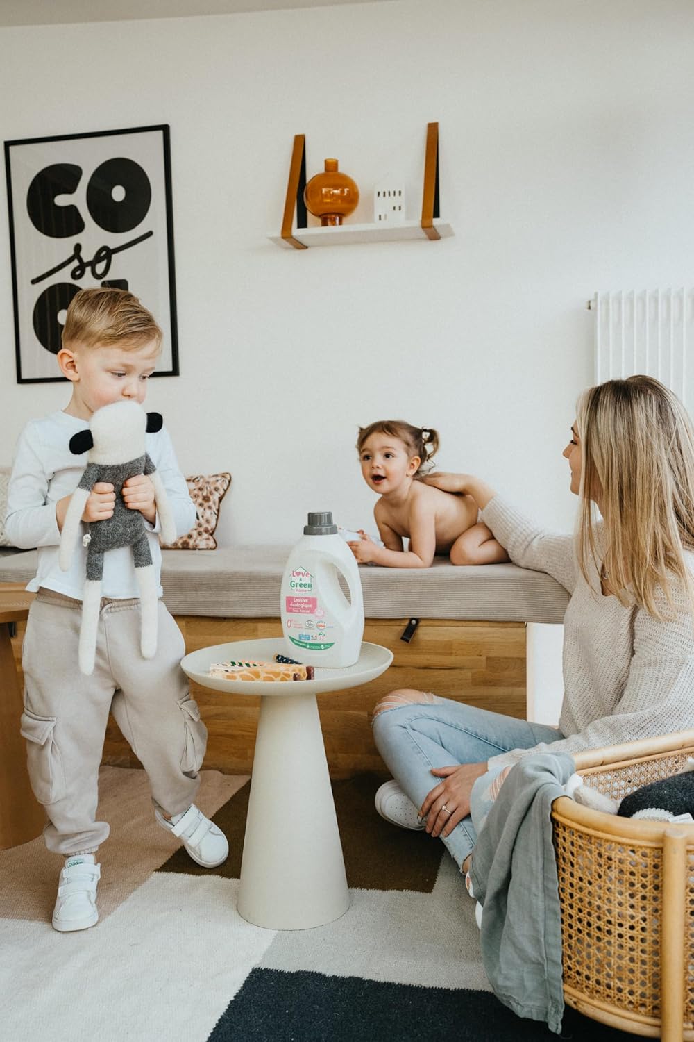 Thumbnail 3 de Love & Green Home Lessive écologique rechargeable sans parfum certifiée Dermatest 5 étoiles – 1,5 L (jusqu’à 33 lavages)