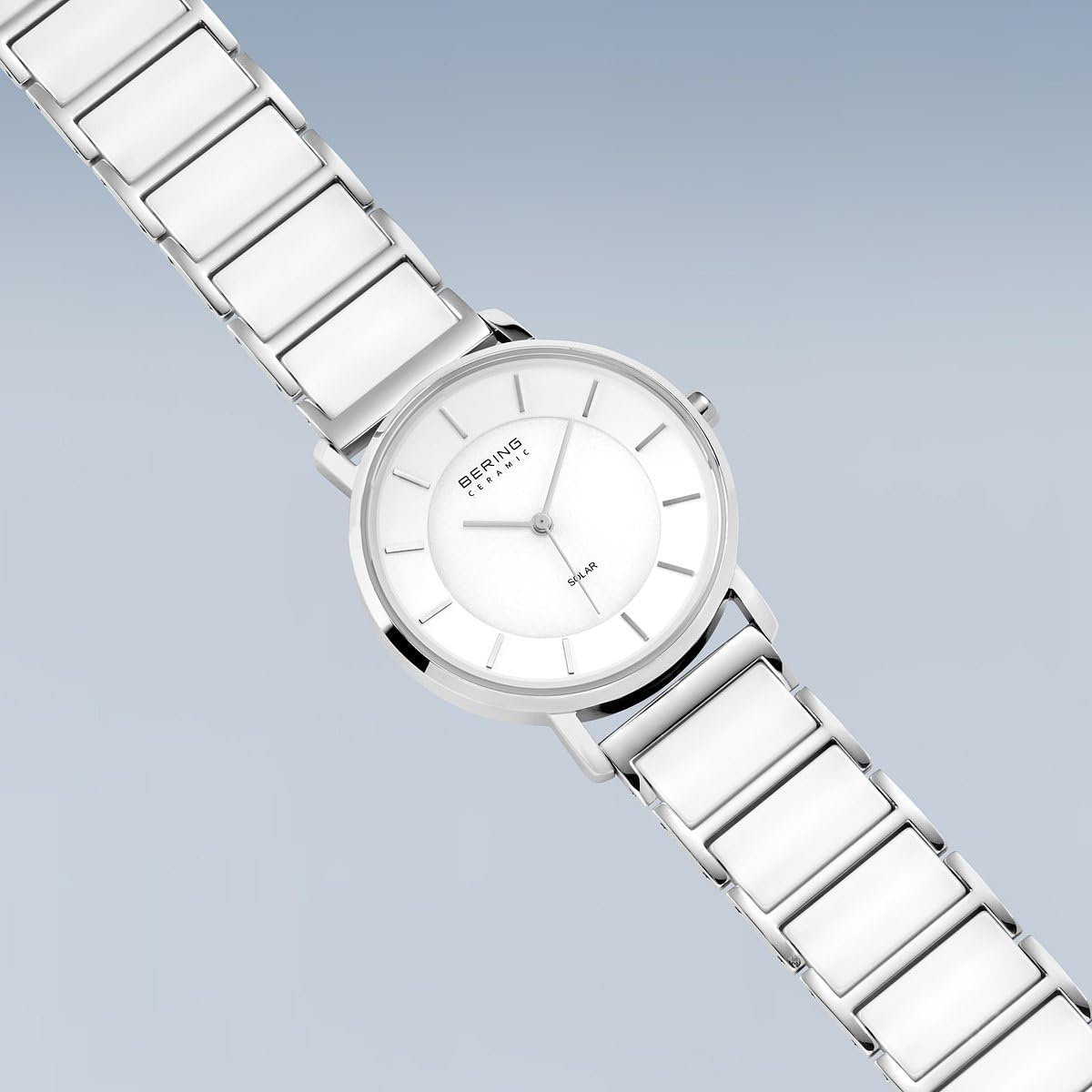 Thumbnail 2 de BERING Damen Solar Uhr 35 mm – Edelstahlgehäuse, Keramikelemente, Saphirglas