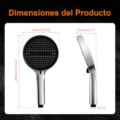 Thumbnail 1 de GRIFEMA G806 Alcachofa 130 mm 4 modos