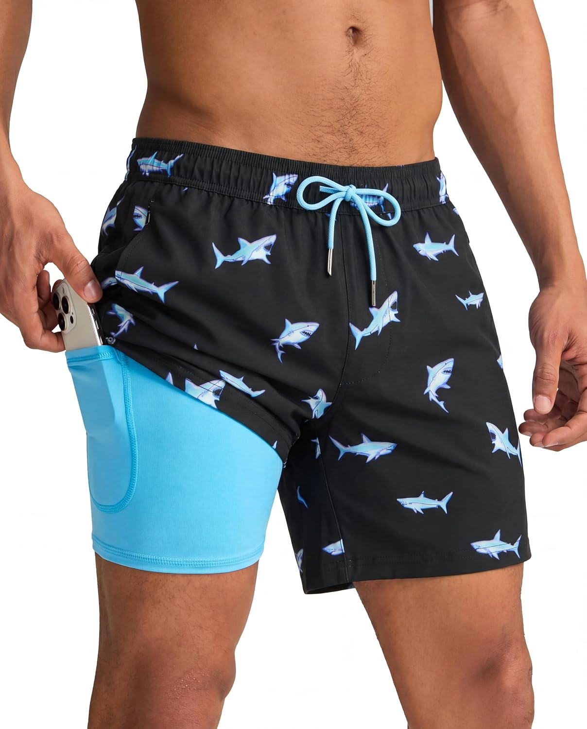 Detalle de maamgic Men's Swim Trunks, 5-Inch