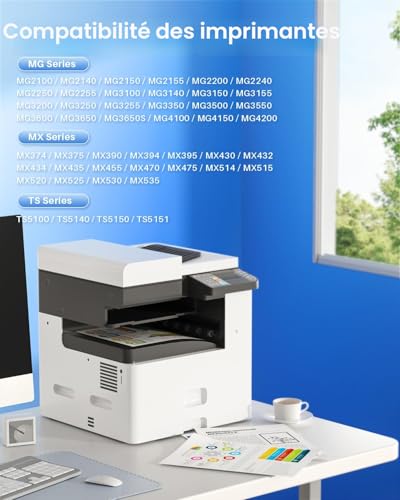 Thumbnail 1 de Skydo PG-540XL CL-541XL – Remplacement haute capacité pour Canon 540/541 (2 cartouches reconditionnées)