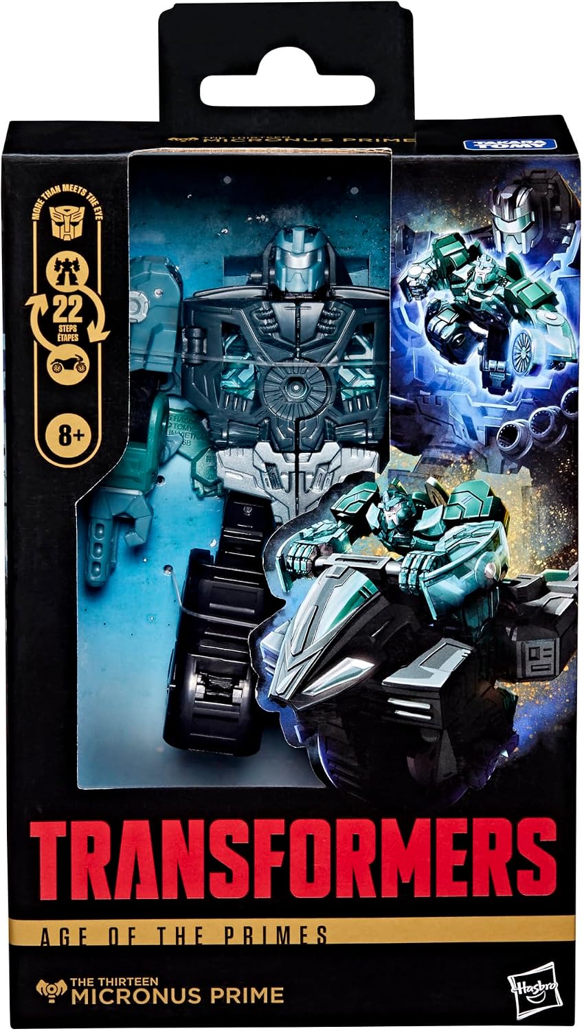 Detalle 2 de Transformers The Thirteen Micronus Prime 14 cm 🤖