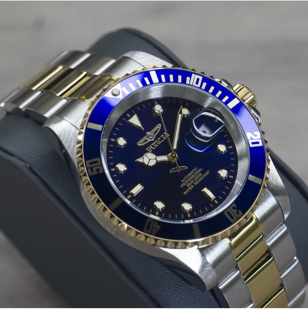 Thumbnail 2 de Invicta Pro Diver 8928OBXL : montre homme à mouvement automatique en acier inoxydable, cadran bleu (43 mm)