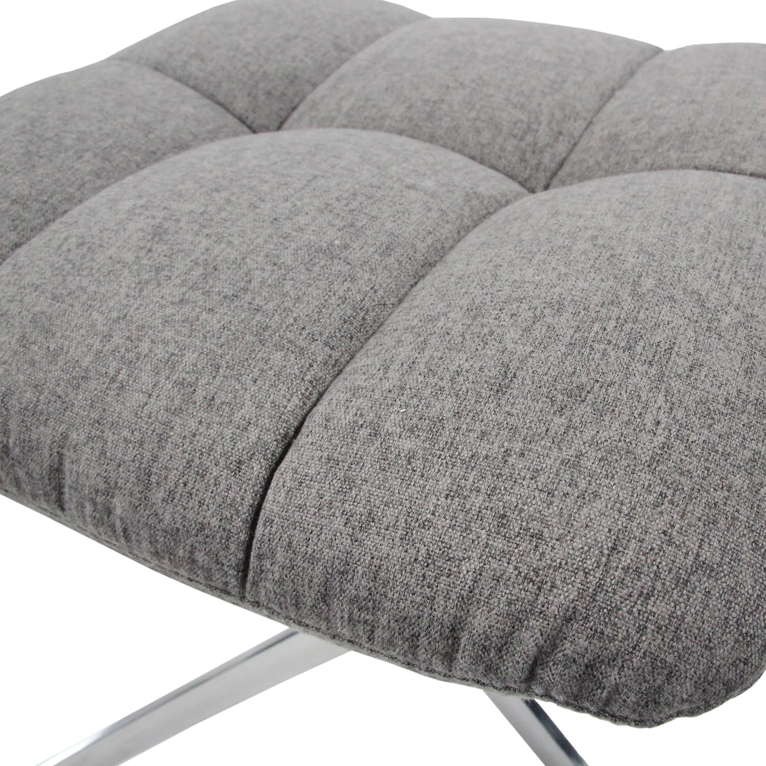 Detalle de HJH Office 670934 Sgabello retrò SARANTO: design vintage e comfort regolabile