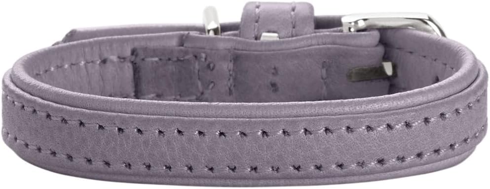 Thumbnail 1 de Hunter Hundehalsband SOHO MINI – Flieder-Grau, 32, weiches Rindsleder, made in Germany