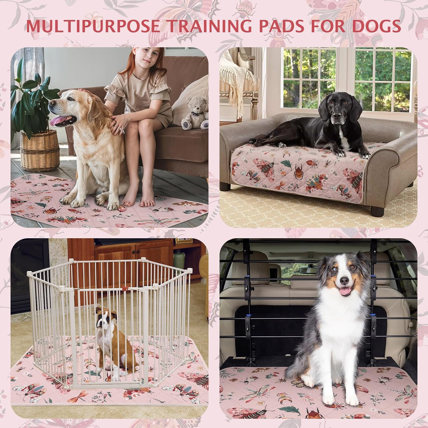 Thumbnail 6 de IEUUMLER reusable dog training pads 2 pack