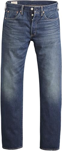 Detalle de Levi's 501 Original Fit Vaqueros para Hombre – On The Borderline, 31W/30L