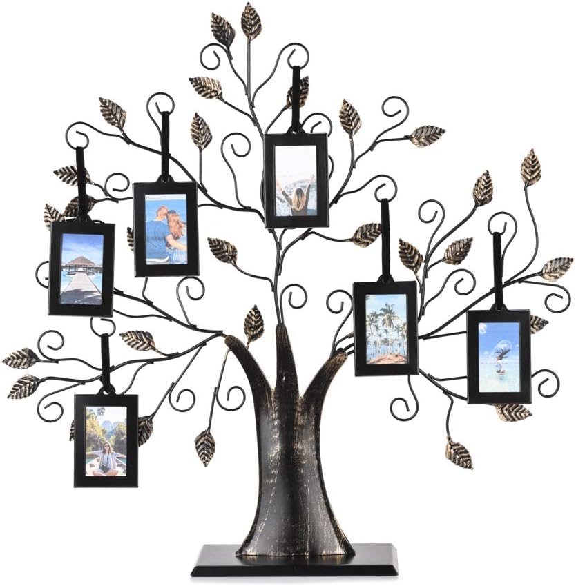 Detalle de Thetford Design Family Tree Photo Frame with 6 Hanging Picture Frames