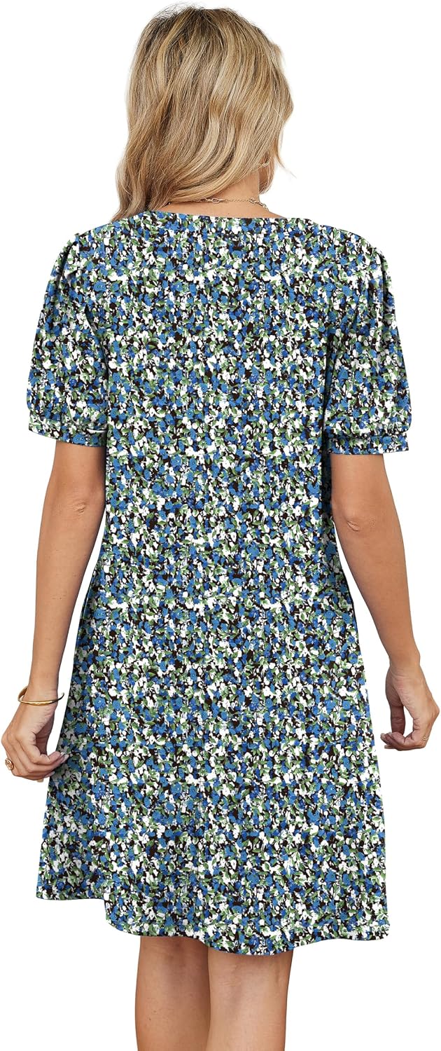 Detalle de RUMIA Women's Sundress, V-Neck