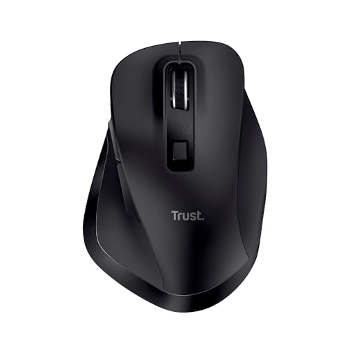 Detalle de Trust Fyda Mouse Wireless Ricaricabile: ergonomia, libertà e DPI regolabili in un mouse sostenibile