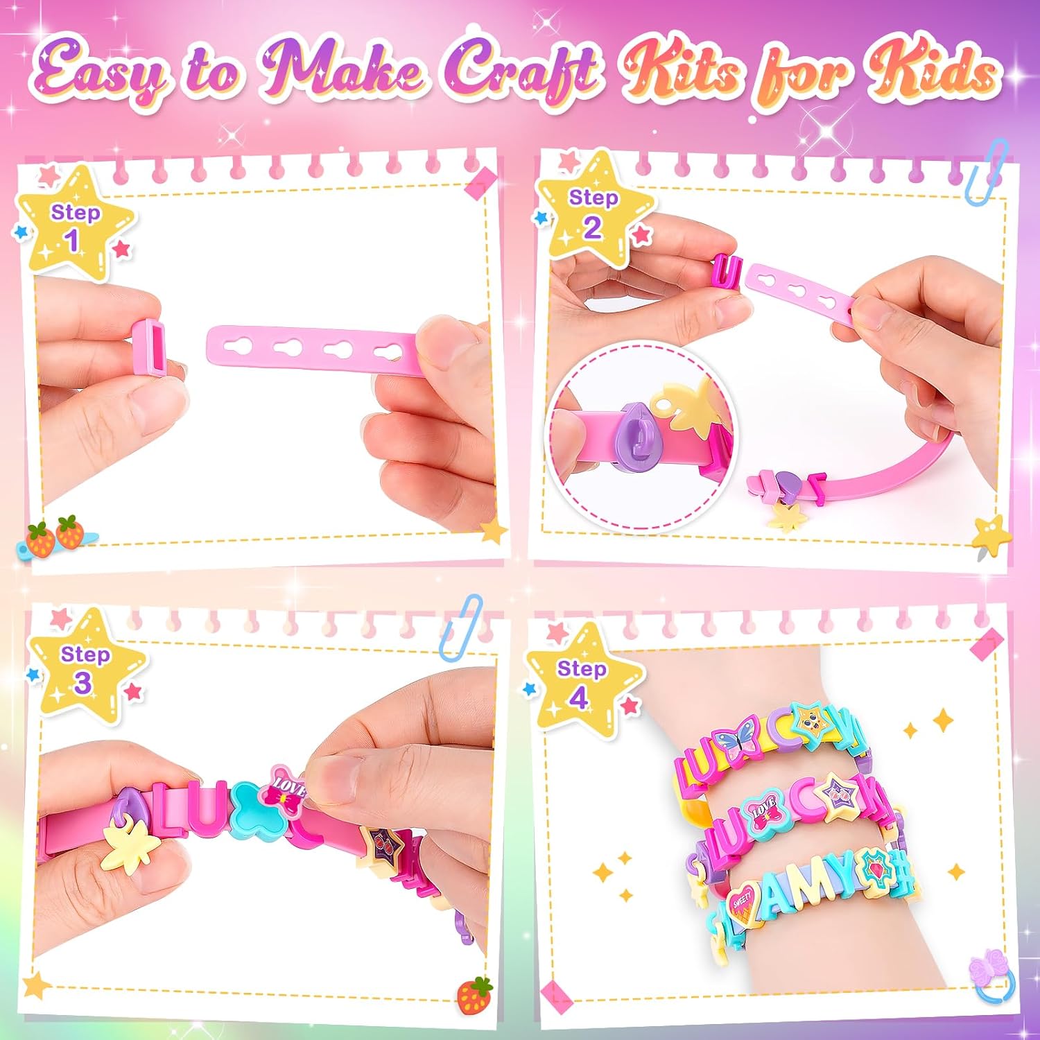 Thumbnail 4 de Friendship Bracelet Making Kit for Girls