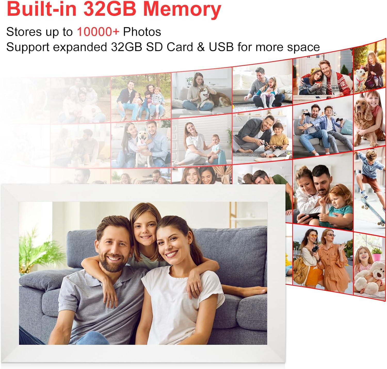 Thumbnail 3 de Frameo 15.6in Digital Picture Frame