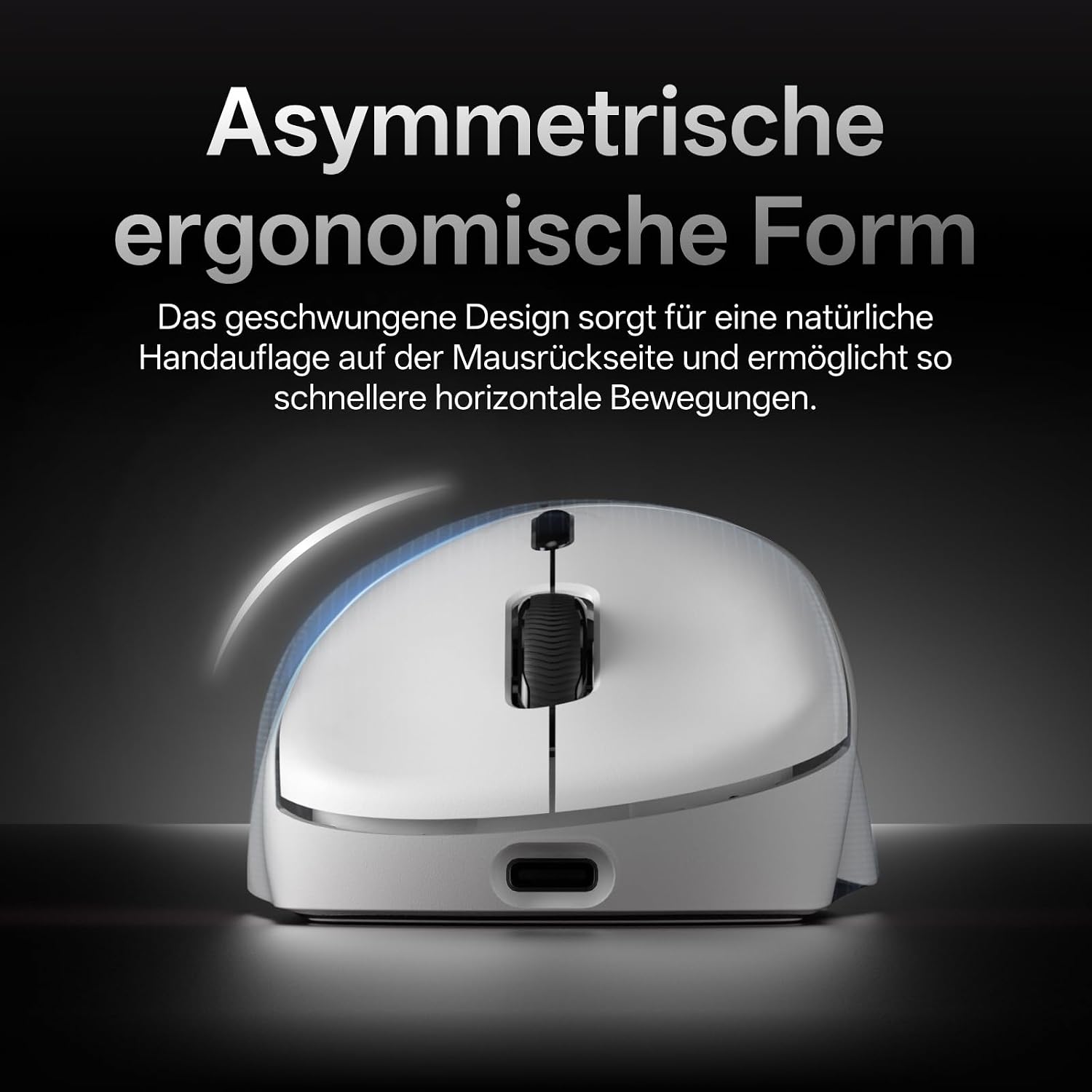 Detalle de Rapoo VT3 Gen-2 Gaming Maus Kabellose – Ultraleicht, Präzisionssensor und lange Akku-Laufzeit