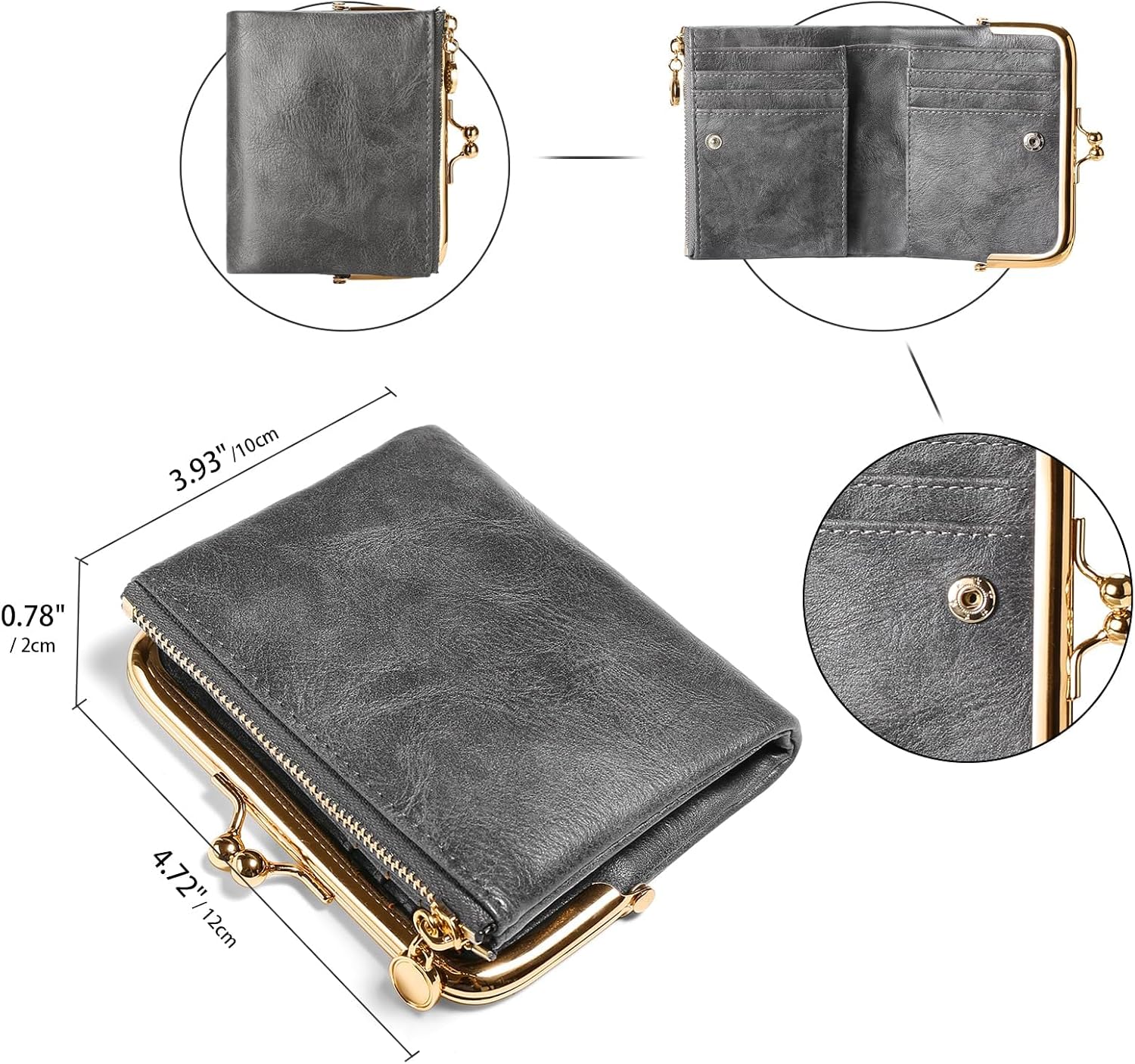 Thumbnail 2 de FALAN MULE RFID purse wallet 12 x 10 cm