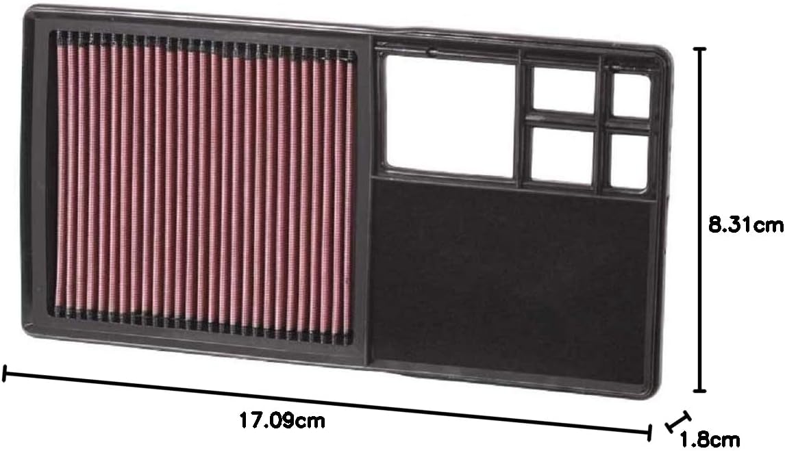 Thumbnail 2 de K&N 33-2920 Motorluftfilter Hochleistungs-Abwaschbar – Prämie Luftfilter für Ibiza, Altea, Toledo, León, Cordoba, Golf, Polo, Caddy, Fabia, Octavia (2005–2015)