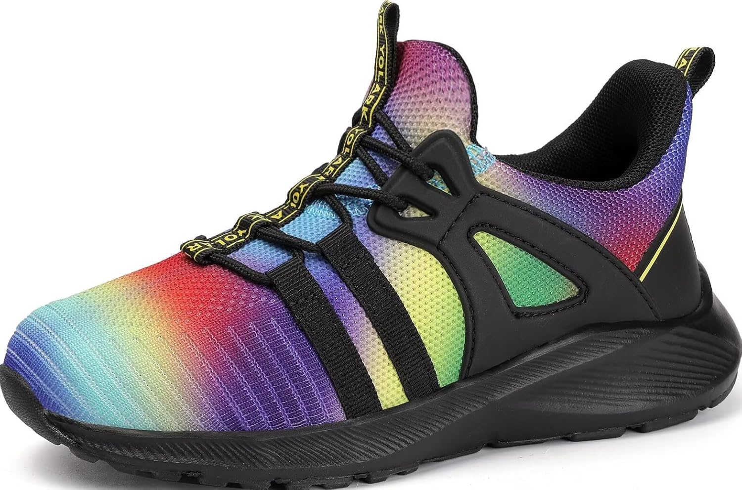 Thumbnail 5 de YOLARK Kids Sneakers: Non-Slip, Lightweight Breathable Knit Slip-On Shoes