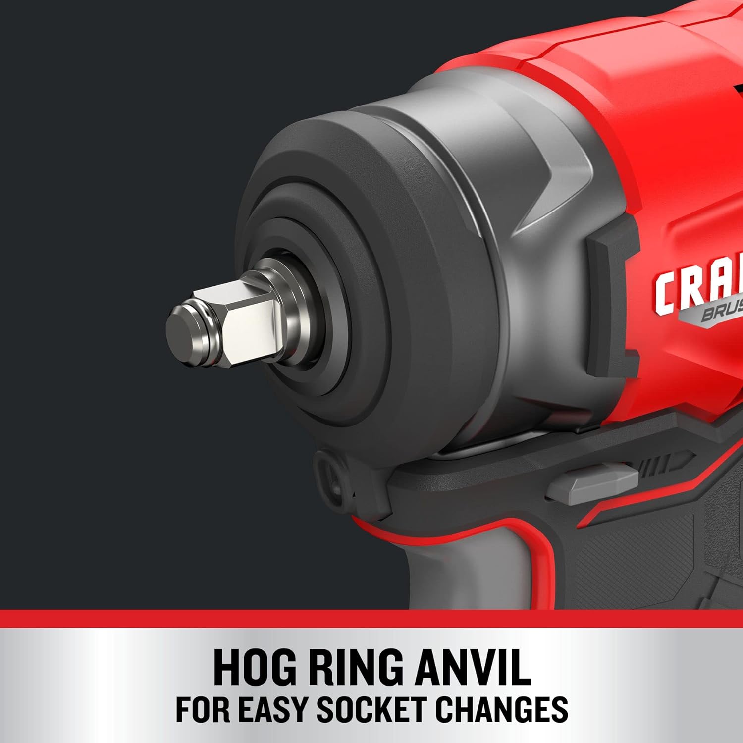 Detalle de CRAFTSMAN V20 RP Cordless Impact Wrench, 3/8 in Drive — Bare Tool Only (CMCF911B)