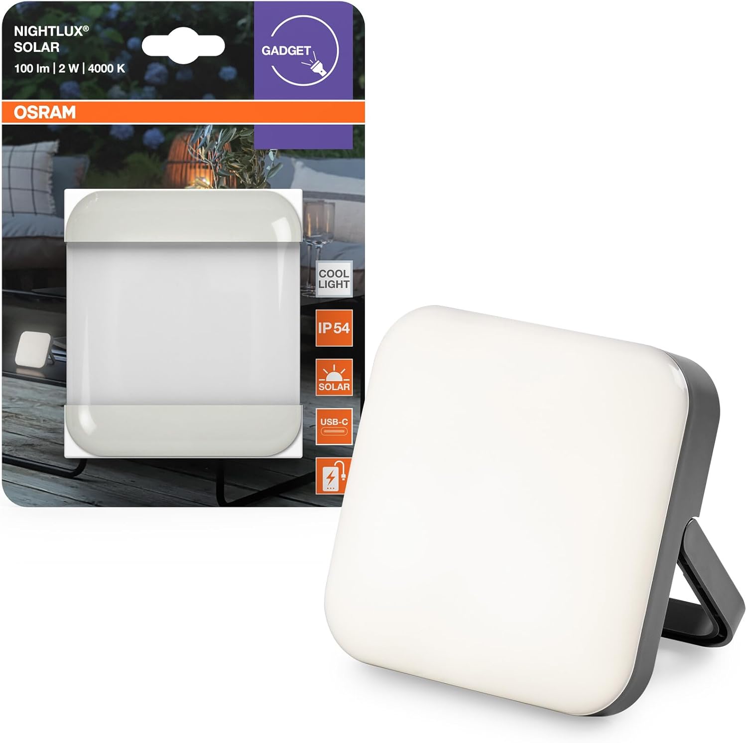 Thumbnail 5 de Osram mobiles LED Nachtlicht mit Powerbank – USB-Akkubetrieb, 1800 mAh, 45 Lumen, IP20