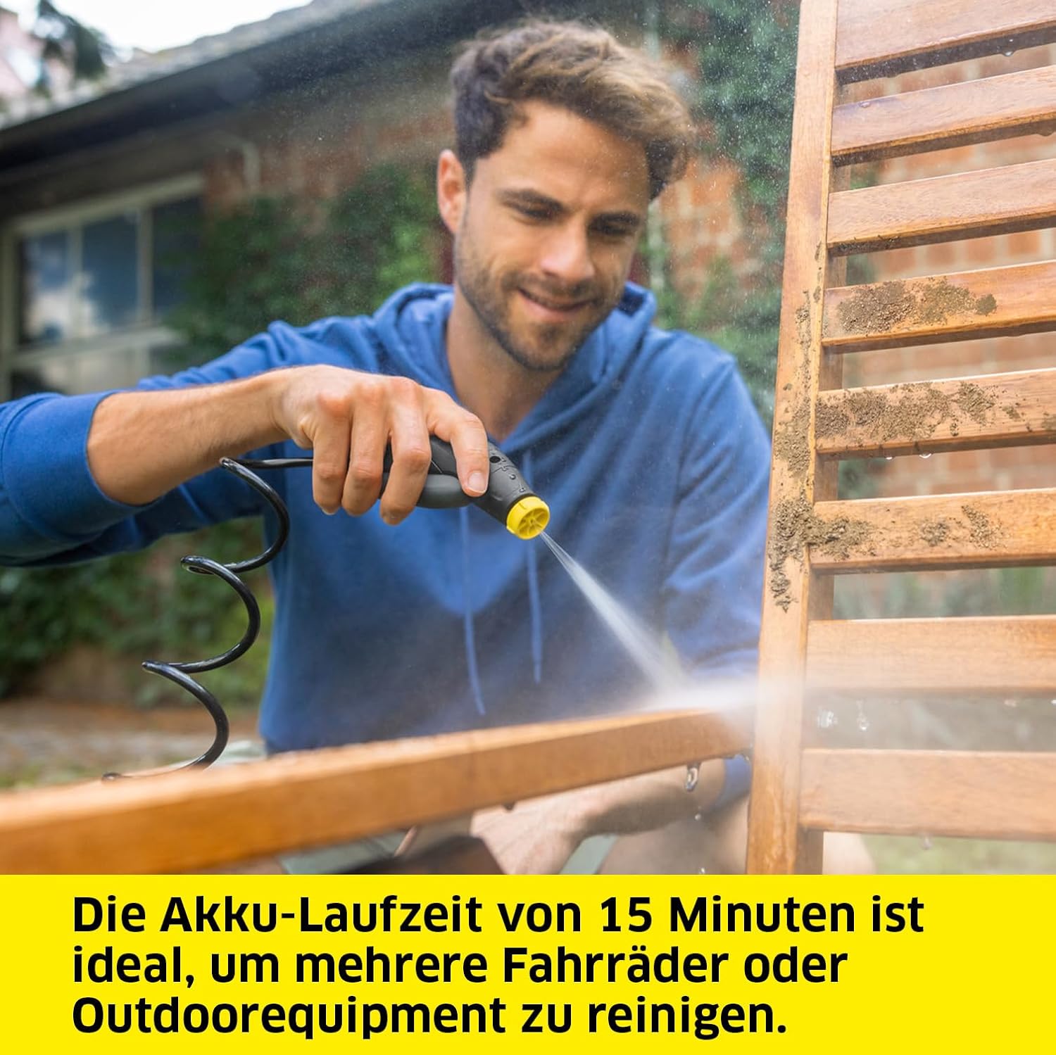 Thumbnail 4 de Kärcher Mobile Outdoor Cleaner OC 3 Adventure Box – mobiler Niederdruckreiniger mit 4- l Wassertank und Lithium-Ionen-Akku