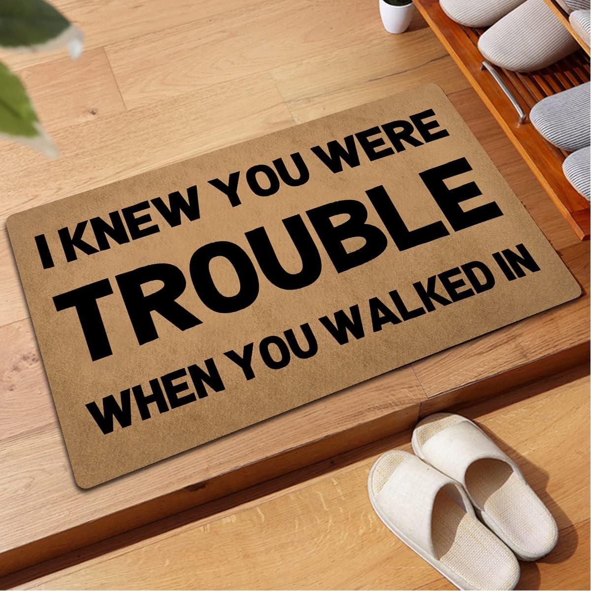 Detalle de Funny Welcome Doormat 23.7 x 15.9 in