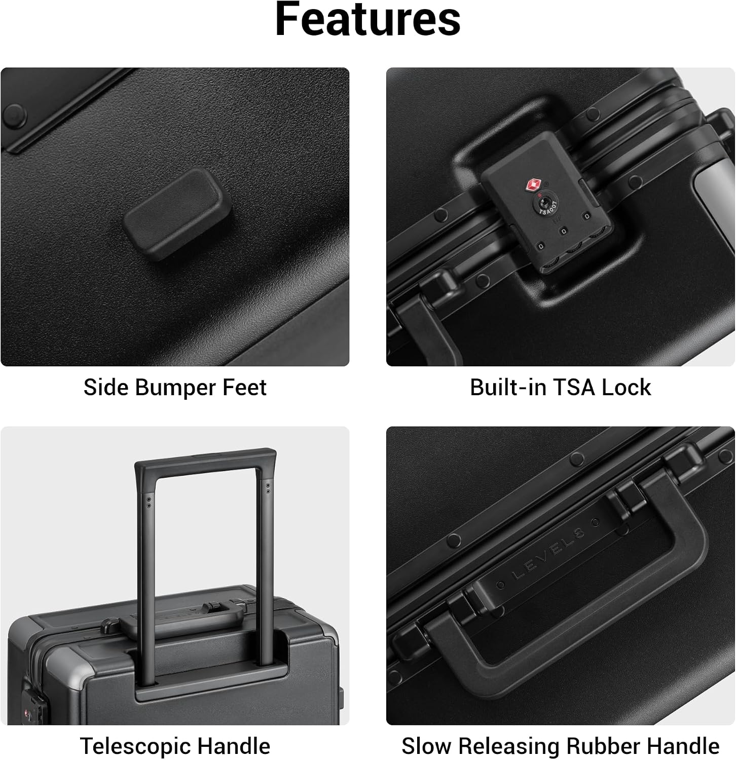 Thumbnail 6 de LEVEL8 Zipperless 24 Inch Hardside Suitcase