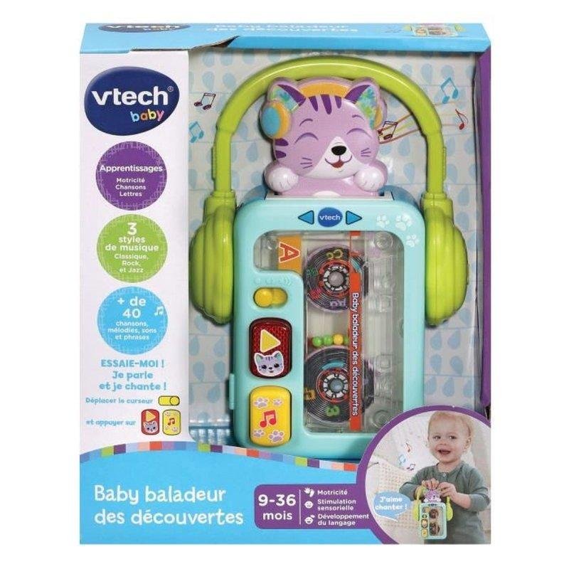 Thumbnail 1 de Juguete musical VTech Baby Baladeur des Découvertes portátil: 40 melodías y volumen regulable