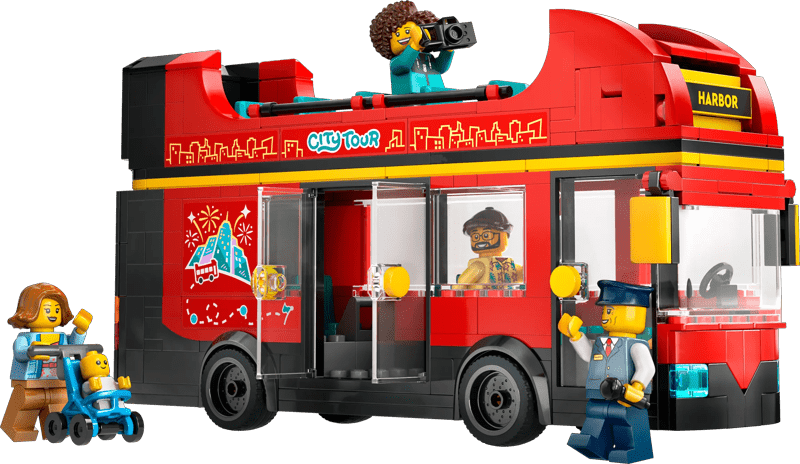 Detalle de LEGO City Doppeldeckerbus 60407 🚍